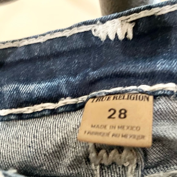 TRUE RELIGION BECCA BOOTCUT JEAN (SIZE:28) PLEASE VIEW SIZE CHART ATTACHED - Picture 4 of 6
